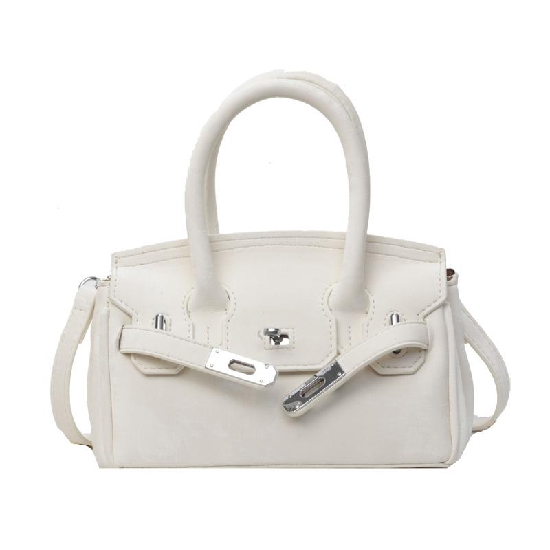 

Стильная и простая платиновая сумка, новая высококачественная текстурированная сумочка, наплечная сумка-мессенджер.