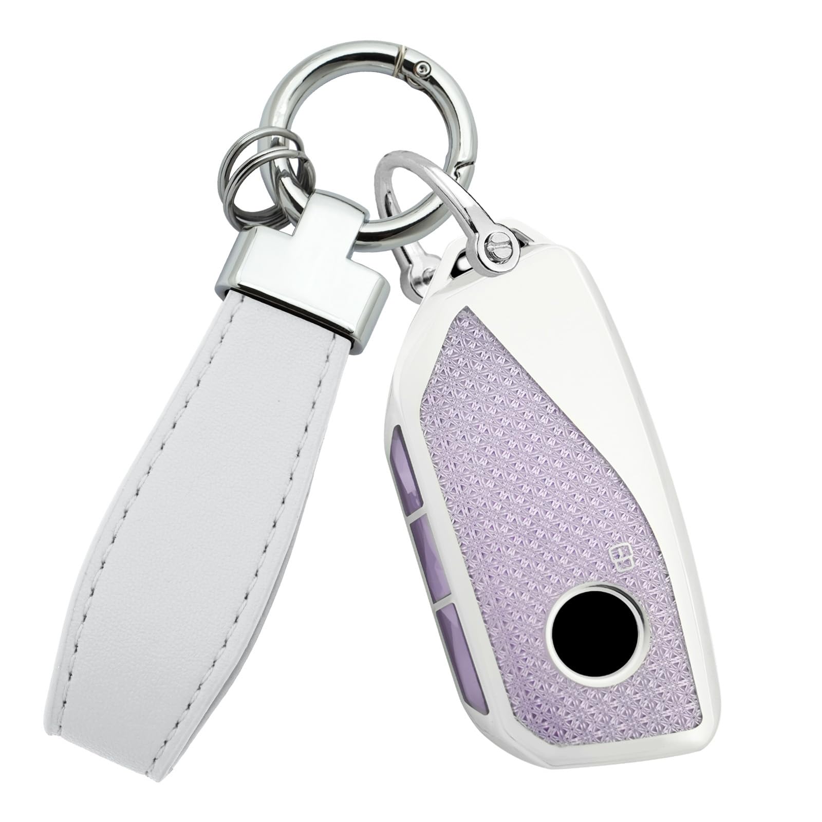 Key case for BMW Key holder Key protection X1 X3 Compatible with car genuine key case фиолетовый