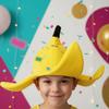 Three-Dimensional Peel Funny Fruit Headgear Quirky Cosplay Cap School Stage Performance