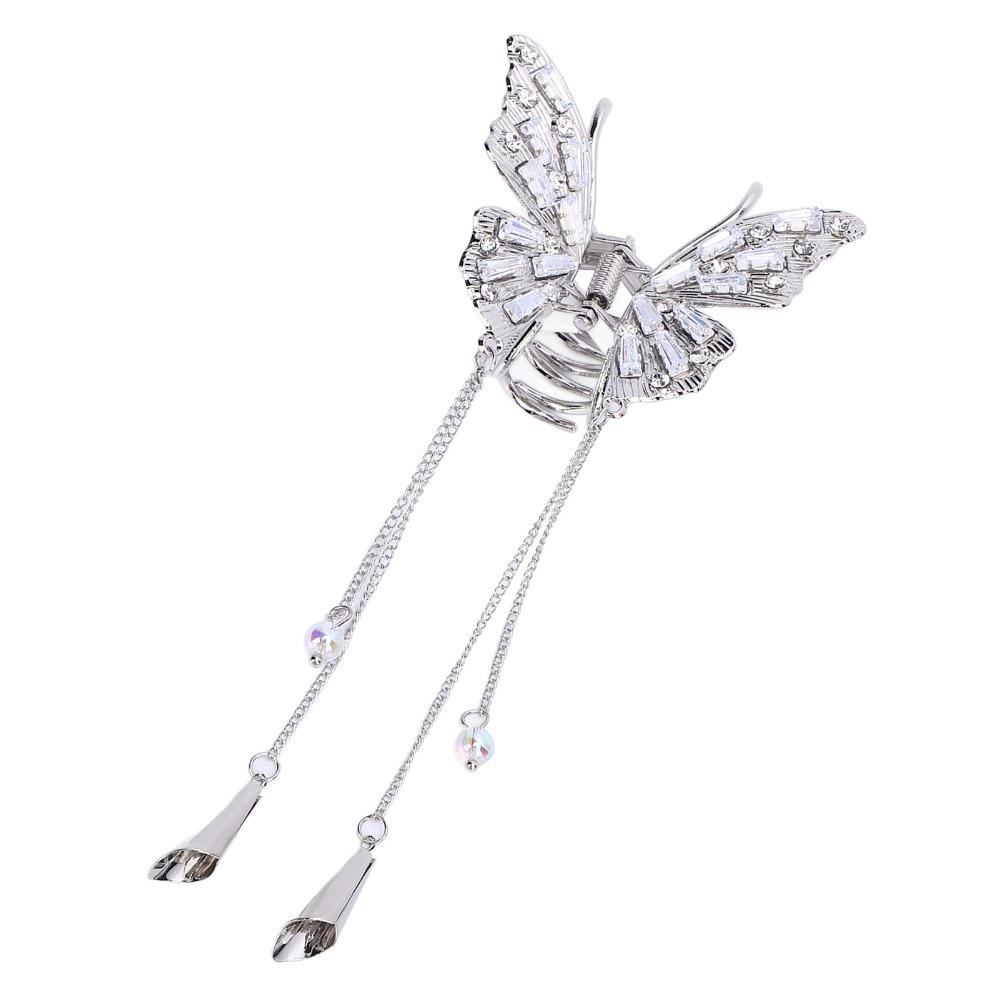 Alloy Rhinestone Hair Claw Clip Exquisite Butterfly Hair Claw Clip Women Hair Accessories