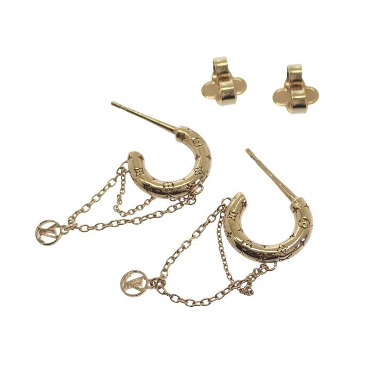 Louis Vuitton M00572 Pierce Gold Metal Women