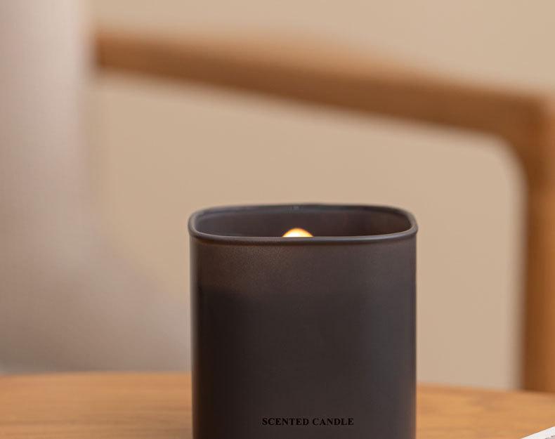 Scented Soy Wax Aroma Candle in Minimalist Gift Box – Perfect for Hotel, Bedroom, or Home Decor