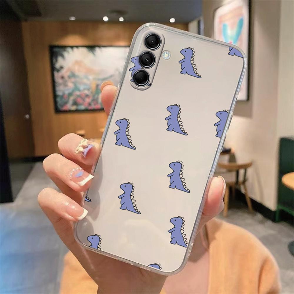 Pink Leopard Phone Case For Samsung Galaxy A56 A16 A17 A07 A06 A37 A57 A32 A22 A26 A36 Marble Artistic Transparent Clear Cover