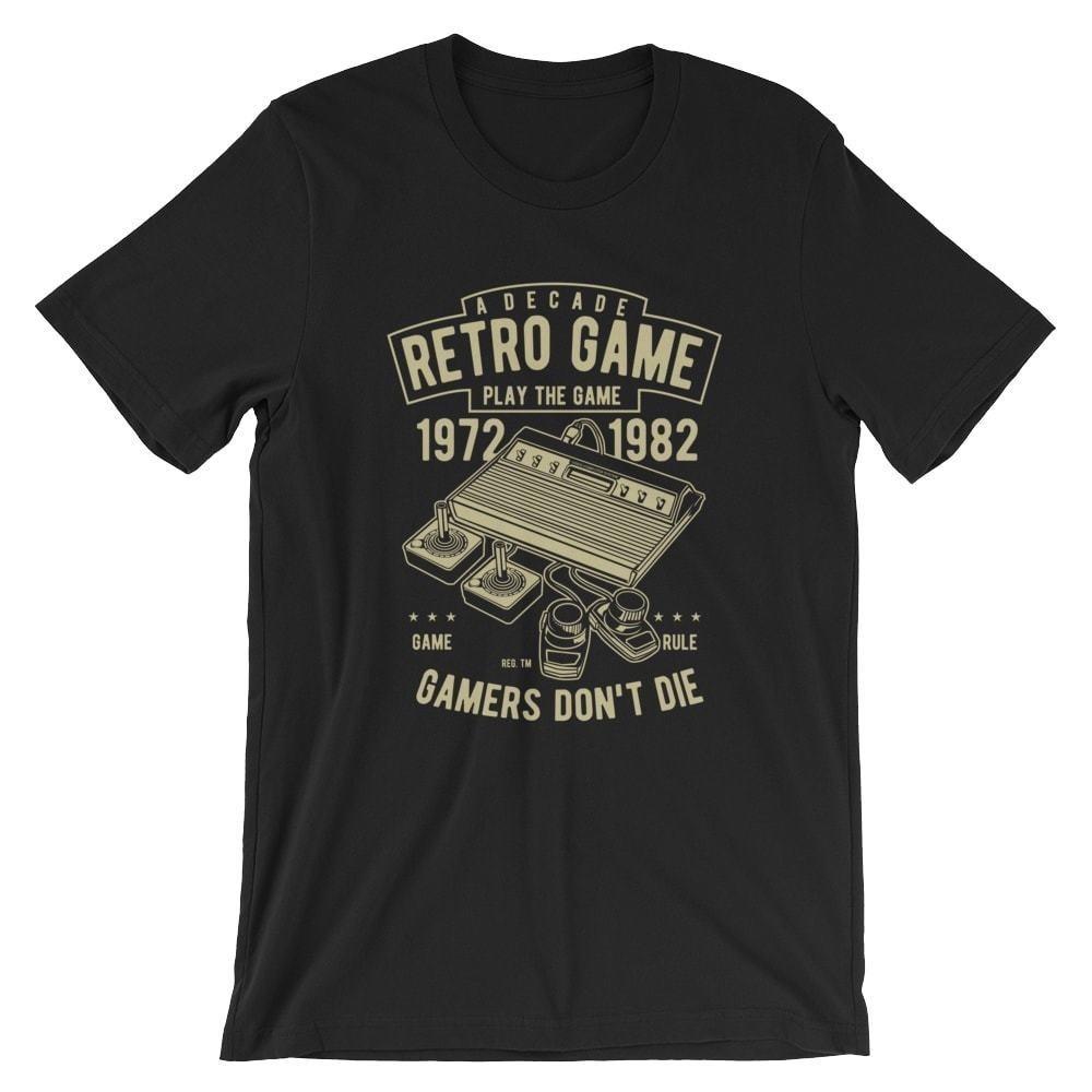 

Retro Game T-Shirt. Video Gamer 100% Cotton Premium Tee NEW M