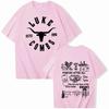 Luke Combs T-Shirts Western Country Music Mann Frau Harajuku O-Ausschnitt Kurzarmshirts Fans Geschenk Mode T-Shirt für Männer Y2K