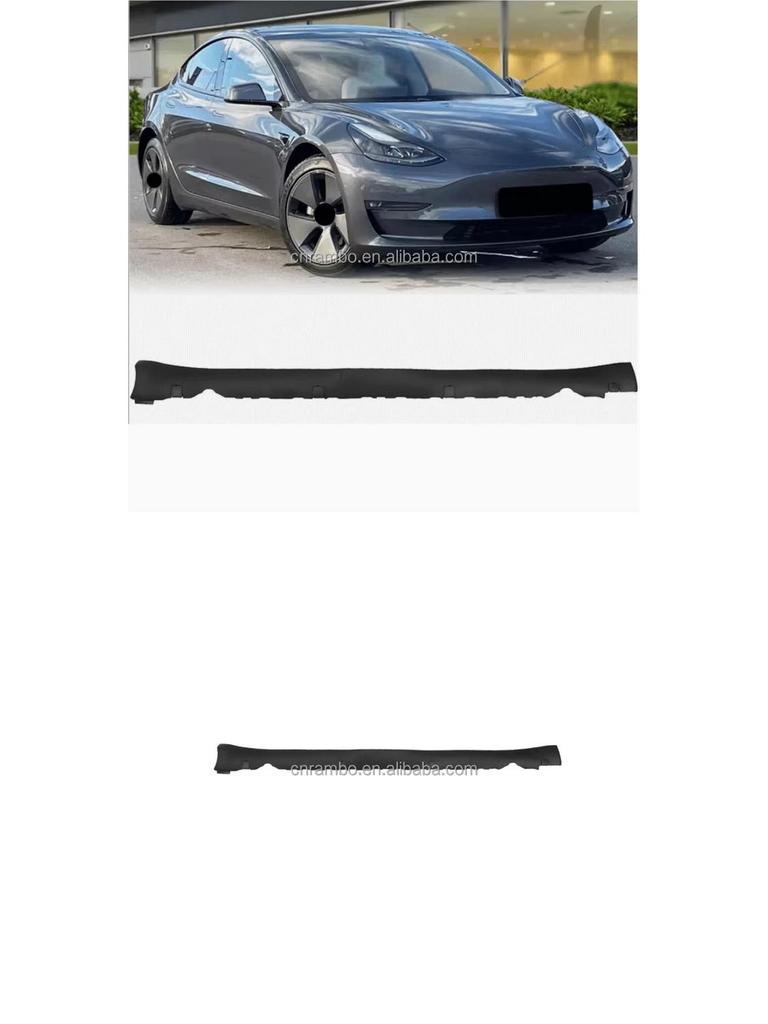 Model 3 Side Skirt 2017-2024, Part #108983100-D