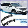 1 Paar Stoßstangenhalterung für Honda CR-V 2017- 71198-TLA-A01 Kunststoff