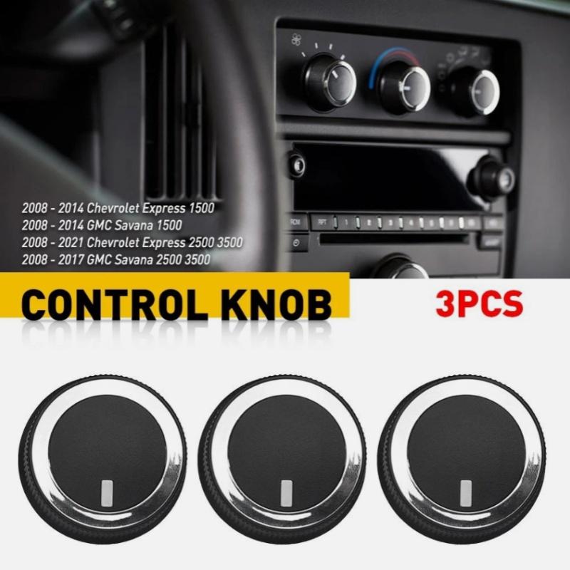 84141127 84793085 Car AC Heater Control Knob Air-con Buttons Switch For Chevrolet Express 1500 For GMC Savana 08-17 SLJ-1167 Switches Seat 3