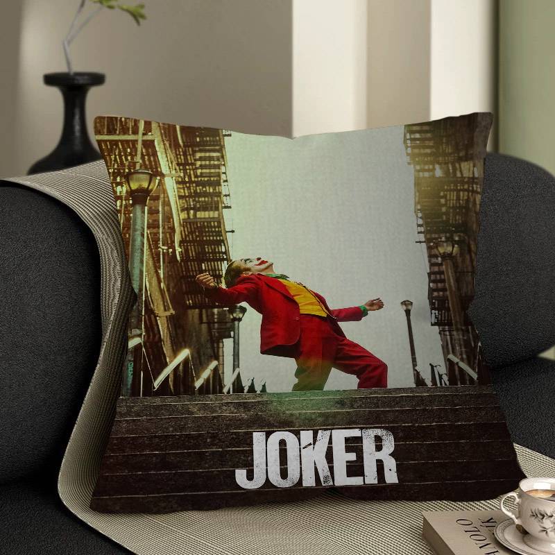 J-Joaquin P-Phoenix J-Joker Decorative Room Aesthetics Pillow Case Home Decor Bedroom Sofa Bed Couch Pillow Cover 45X45