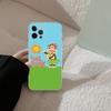Fashion Logo P-Paul F-Frank For IPhone 17 16 15 14 13 12 Mini 11 Pro Max Transparent Case