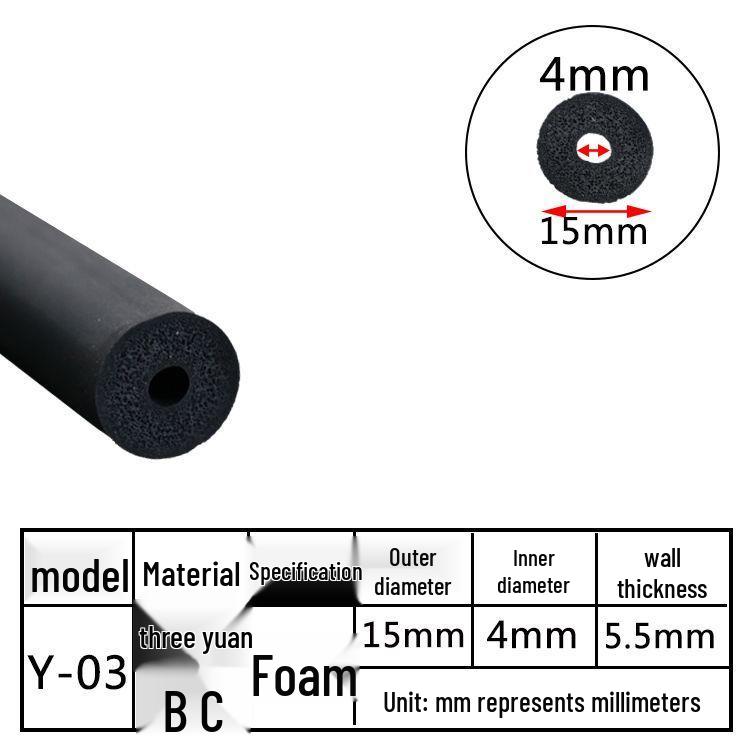 EPDM Hohlprofil-O-Ring-Dichtungsstreifen: Staubdichter, stoßdämpfender, kollisionssicherer Schwammrohr
