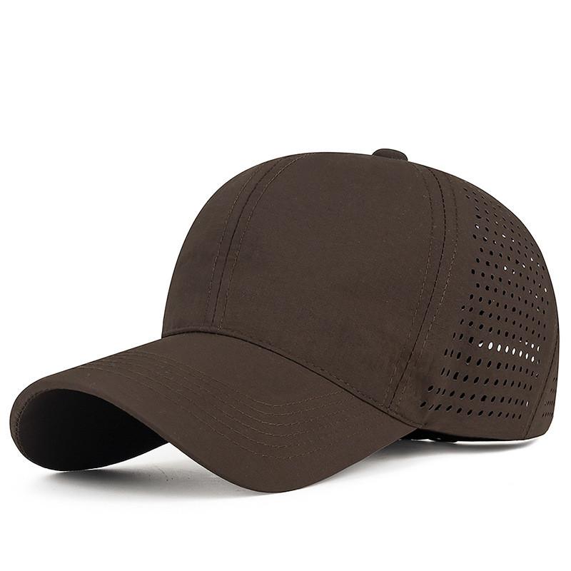 Adjustable Summer Baseball Cap With Laser Ventilation For Men And Women