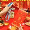 Goldenes Pferde Schlüsselanhänger Geschenkset: Taschenanhänger & Handy-Anhänger für das Neue Jahr
