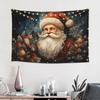 Christmas Knit Heart Pattern Tapestry Bedroom Decoration Wall Hanging Blanket Tapestry Cool Stuff For Room