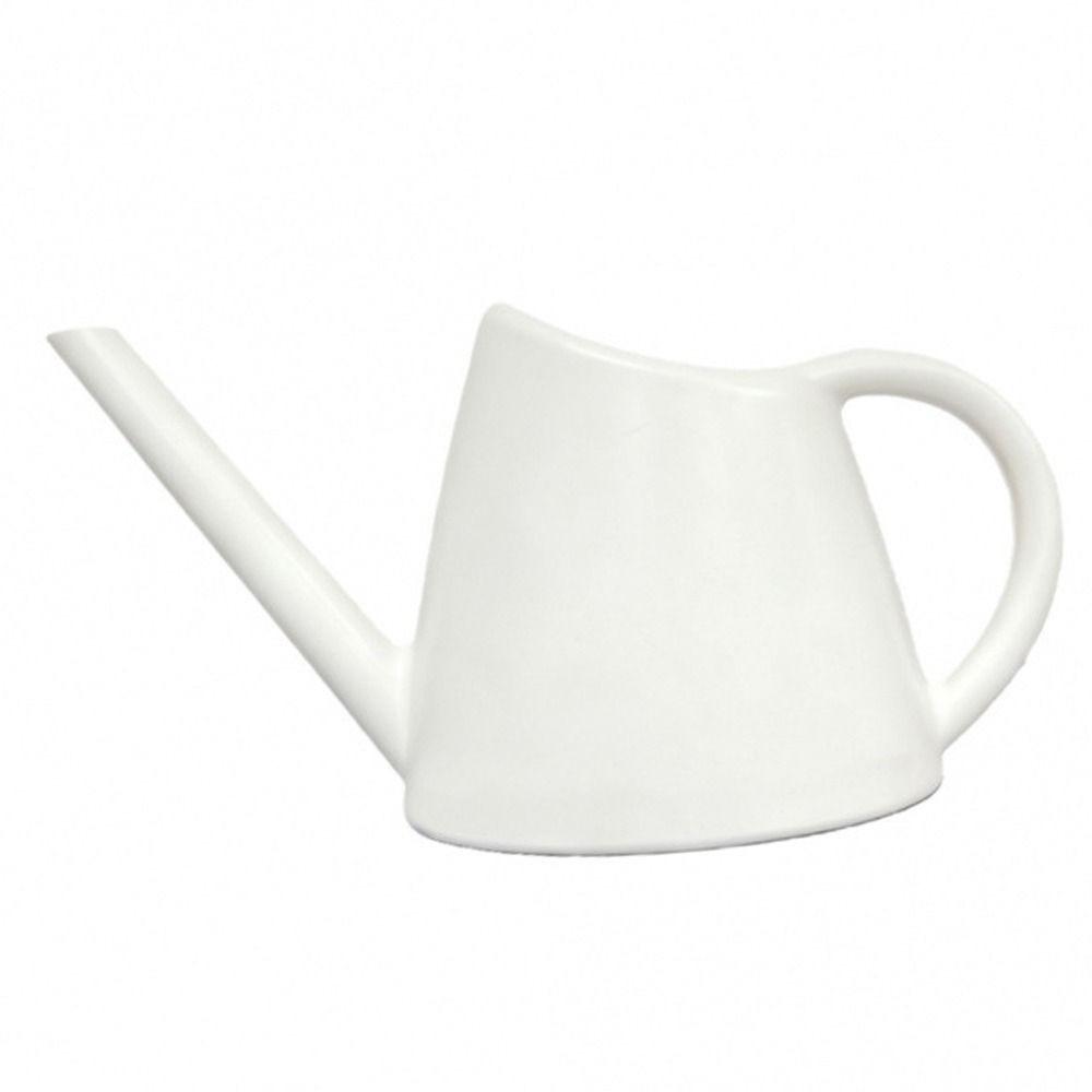 Plastic Long Mouthed Watering Kettle 1.4 Gardening Watering Bottle Watering Can  Bonsai белый