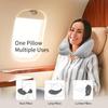 U-Shaped Portable Press Outdoor  Pillow Car Seat Cushion Automatic Inflatable