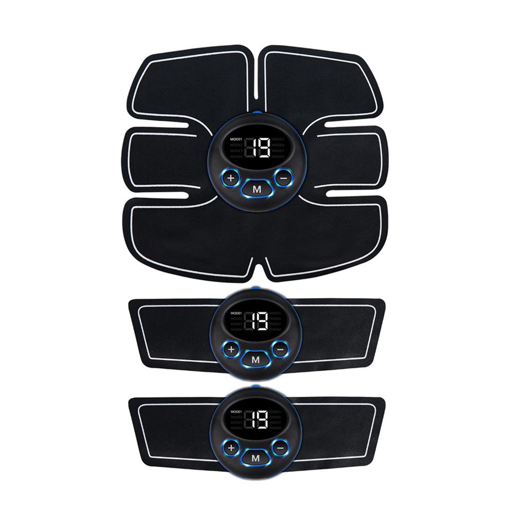 

EMS Muscle Stimulator Abs Muscle Toner Portable Muscle Trainer Fitness Apparatus Body Shaping Cellulite Massager Weight Loss чёрный