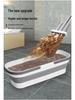 60cm Extra Large Foldable Rectangular Plastic Mop Bucket for Household Storage and Washing