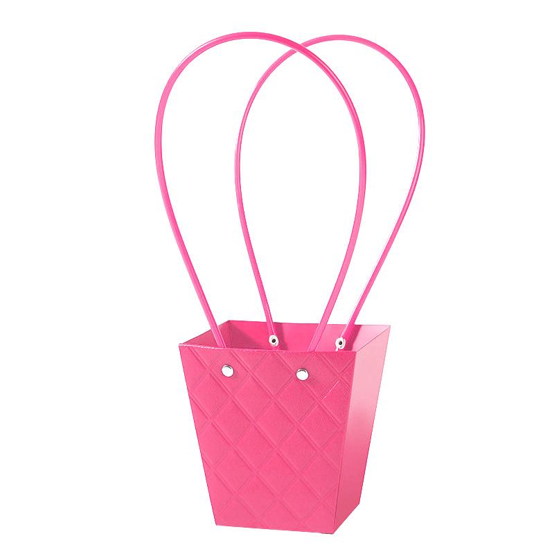 

1 шт. Крафт-бумага Роза Цветок Цветочная коробка Портативный подарочный пакет Свадебная вечеринка Пакет для упаковки цветов Картонный пакет с ручкой День рождения