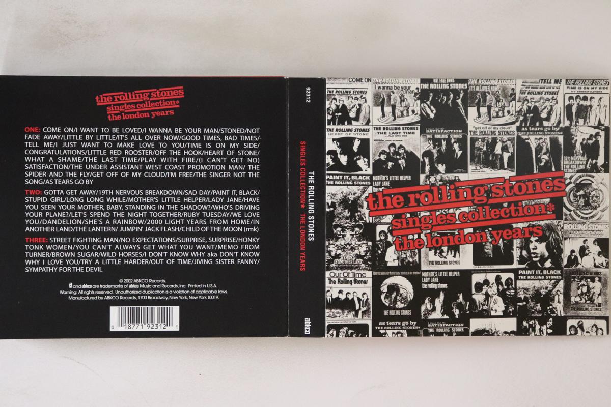 

CD ROLLING STONES Singles Collection The London Years 92312 ABKCO US Rock Used
