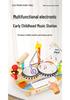 Children's Wooden Percussion Set: Multifunctional Rack, Drum, Xylophone & Castanets for Music Education