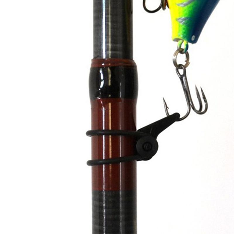 Tackle Accessories Durable Fishing Rod Pole Hook Keeper Lure Spoon Bait Holder