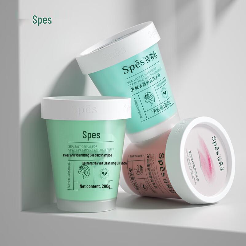 Spes Anti-Dandruff Sea Salt Hair Cleansing Cream