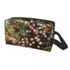 Travel Vincent Gogh Almond Blossoms Violet Toiletry Bag Flowers Makeup Cosmetic Organizer Storage Dopp Kit Case