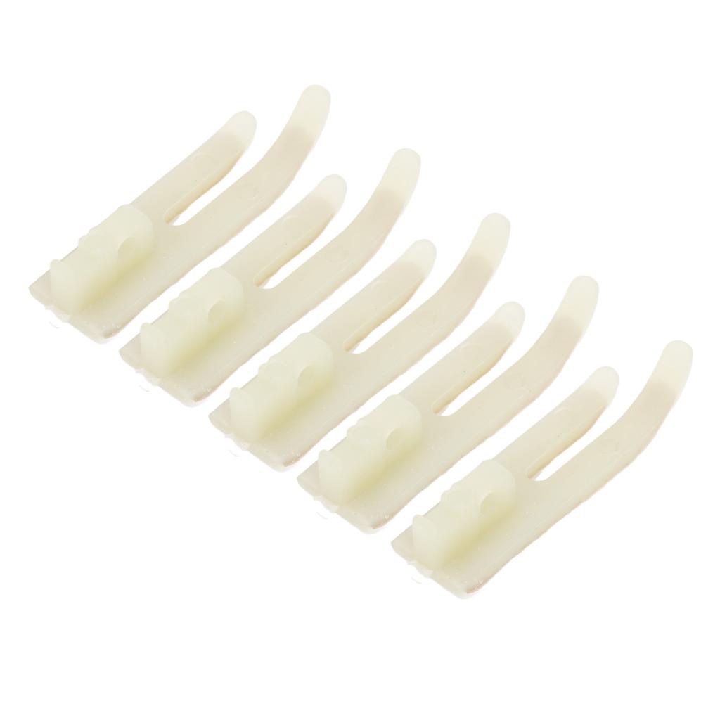 20 Sets T58N Presser Foot Plastic Portable Sewing Machine Pressing Foot Set with Springs for