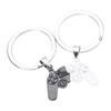 2 Pcs Keychain Gamer for Key Ring for Key Chain Game Controller Jewelry Magnet K