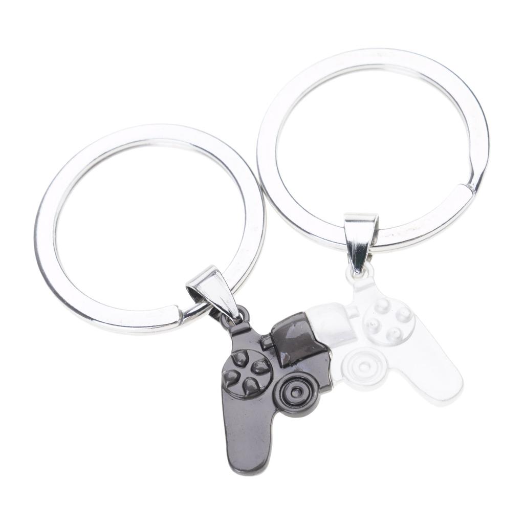 2 Pcs Keychain Gamer for Key Ring for Key Chain Game Controller Jewelry Magnet K