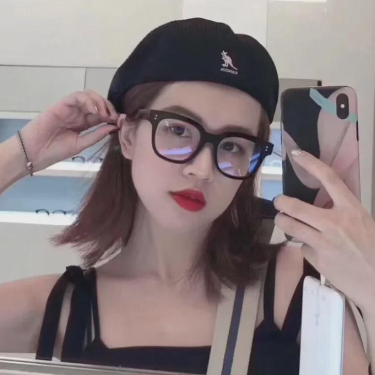 Unisex Retro Sluneční brýle - Módní Čtvercový Rám s Korejským Stylem Ochrany proti Slunci