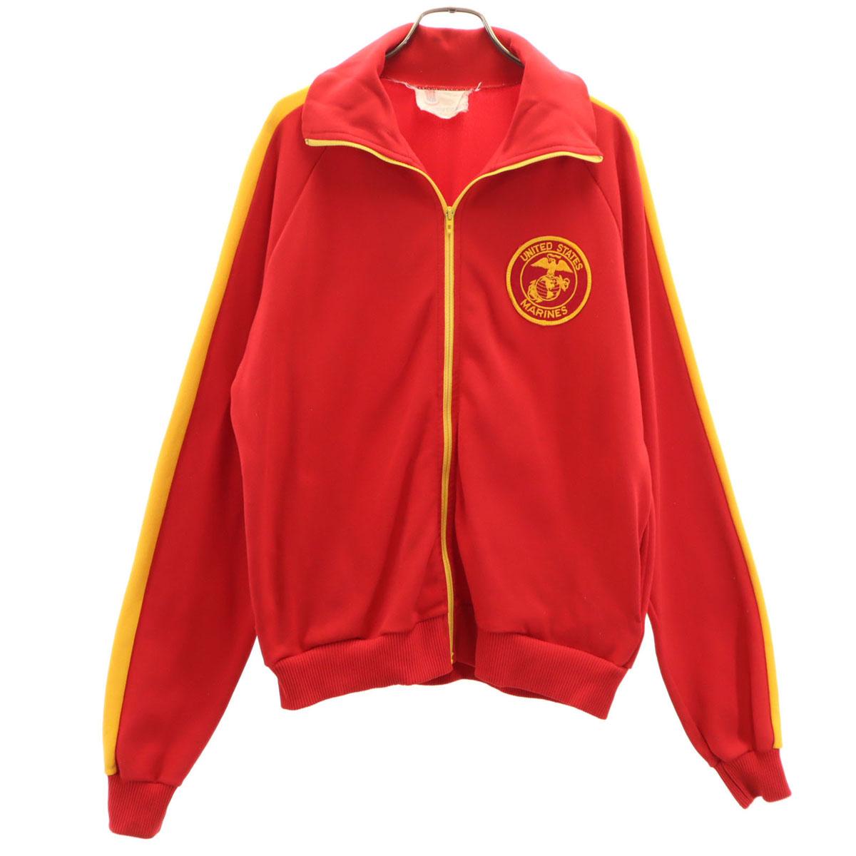 

ALL AMERICAN SPORT WEAR 90s Old Track jacket L Red Jersey Men s Used