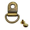 Multipurpose D Rings Eyelet Rivet Clasps Rustproof Metal Carabiner Easy Disassemble D Rings Mountaineering Buckle