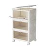 Plastic Bins with Lid Folding Box Multifunctional Storage Box with Wheels Collapsible Storage Bins for Living Room Office