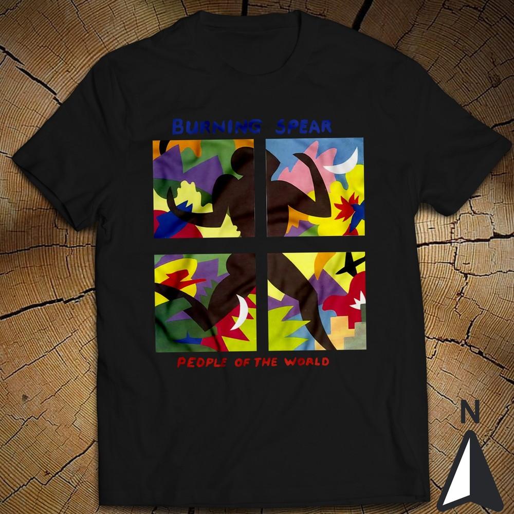 People of the World Classic T-Shirt Burning Spear Winston Rodney OD Reggae Unisex T-Shirt S