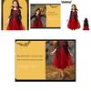 Kids Halloween Wicked Vampire Cosplay Costume Red Tulle Skirt Fancy Dress Party