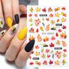 Nail Art Stickers Valentine's Day Pink Neon Light And Shadow Hollow Love Adhesive Nail Stickers