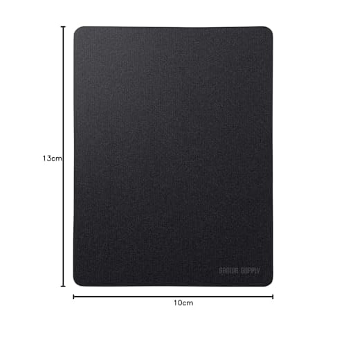 Sanwa Supply Mouse Pad (S Size/W100 X D130mm) MPD-NS6BK-S