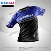 Summer Yamaha Retro T-shirt, Motorcycle Street Car Off-road Car Casual Comfortable High Quality Top Motorcycle Enduro Sportswear