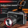 Outdoor Headlamp Long-range Strong Light Illumination USB Rechargeable Multi-Function LED Headlamp for Night Hiking Camping