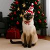 Soft Pet Christmas Hats Comfortable Dog Christmas Tree Hat Pet Costume Pet Cosplay Hat  Party