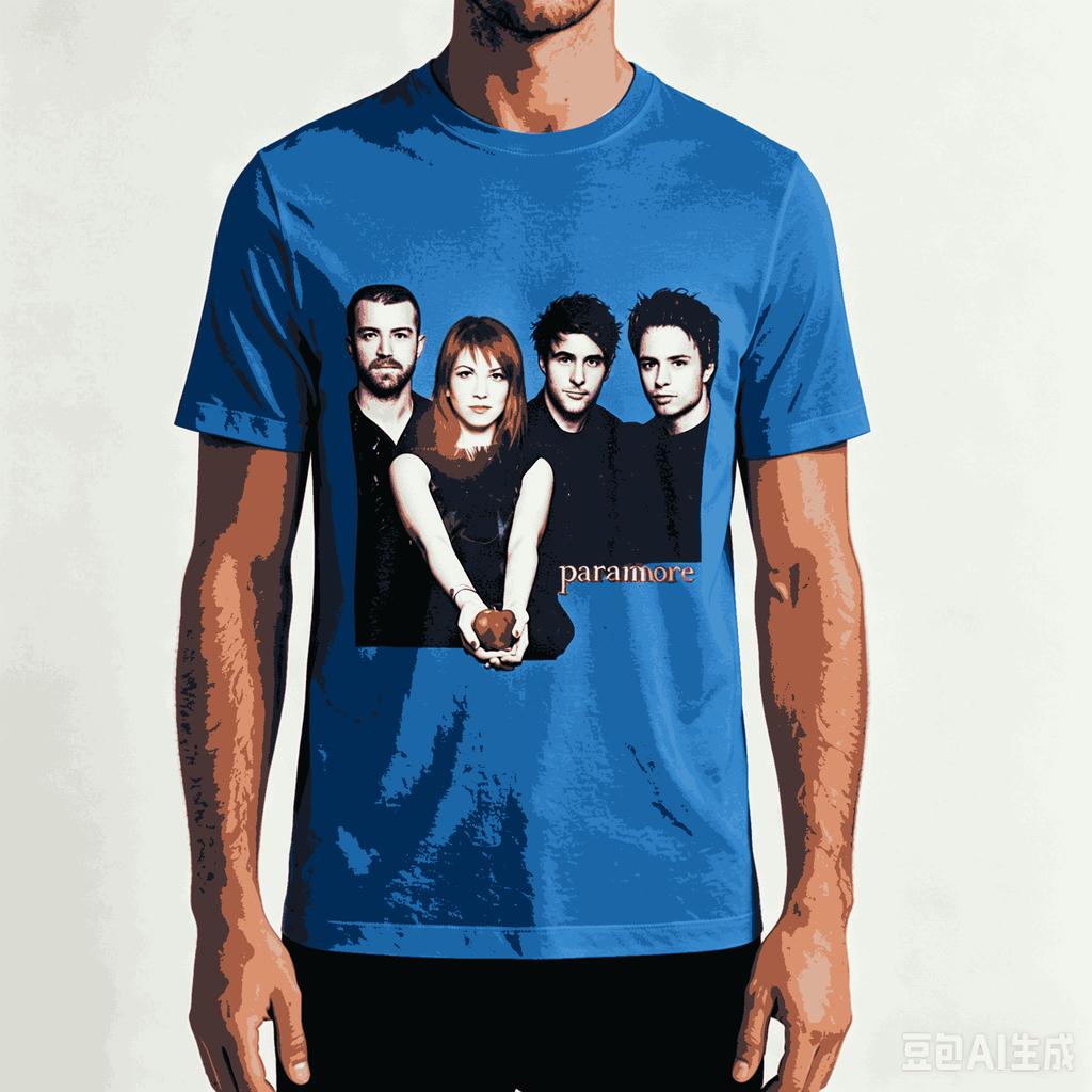 Paramore For Fan Gift Tshirt Unisex Unisex Harajuku Oversized Unisex Short Sleeve Streetwear High Quality Couples Comfortable Soft