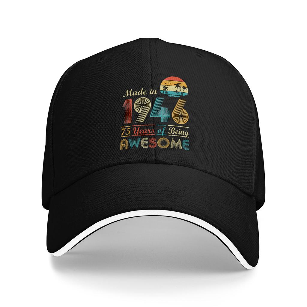 Unisex Th Birthday Born Year Old Outdoor Hat Sun Cap Casual Baseball Cap Sports Hats