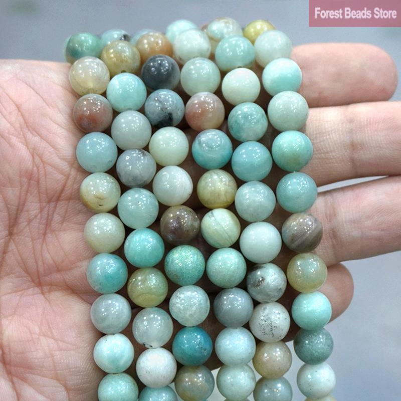 Natural stone Beads Blue Tiger Eye Round Loose Beads Diy Charm Bracelet Earrings for Jewelry Making 15" Strand 4/6/8/10/12/14mm