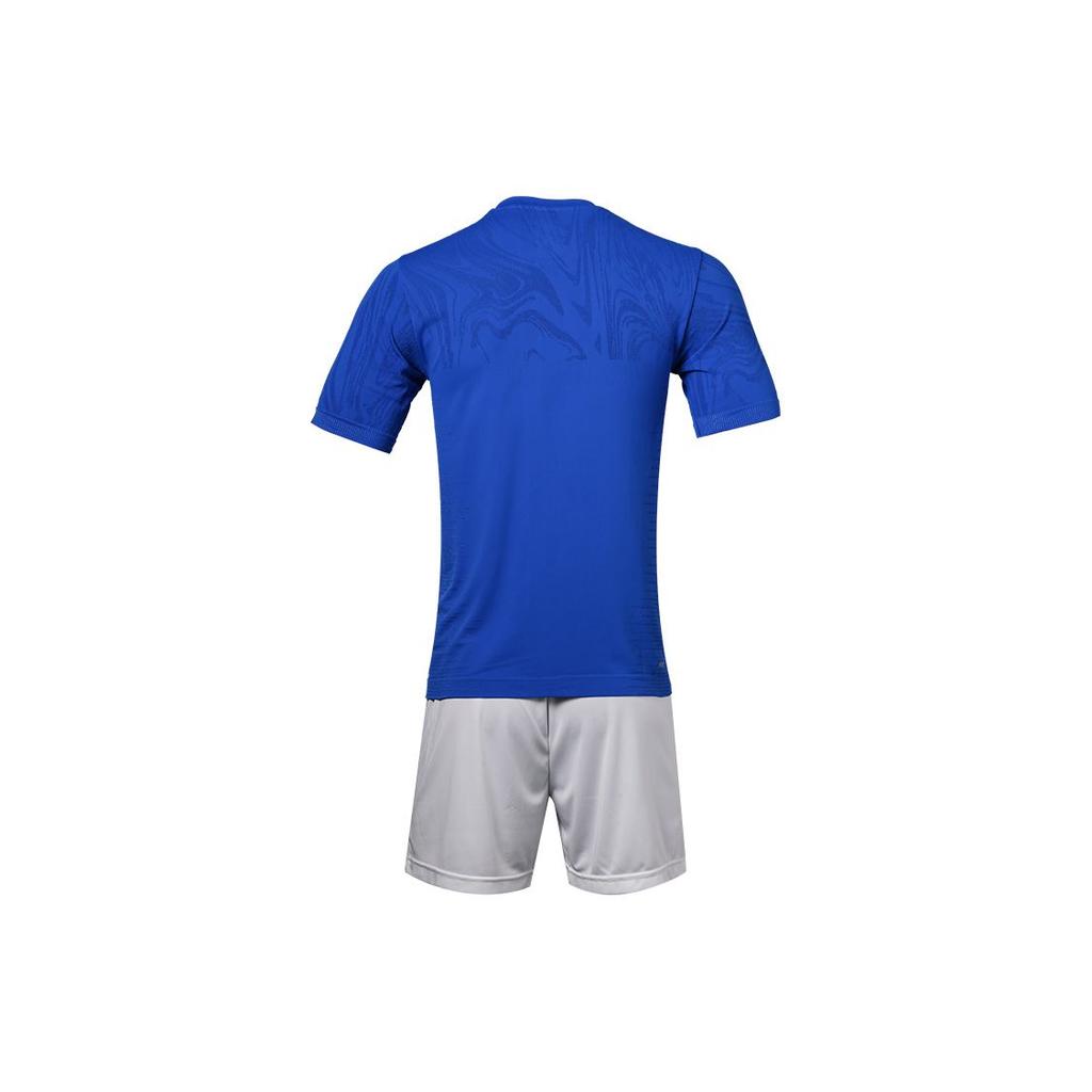 Li-Ning Training Sports Integrated Knitted Competition Leisure Sports Suit Men Suit Crystal-Blue AATR043-4