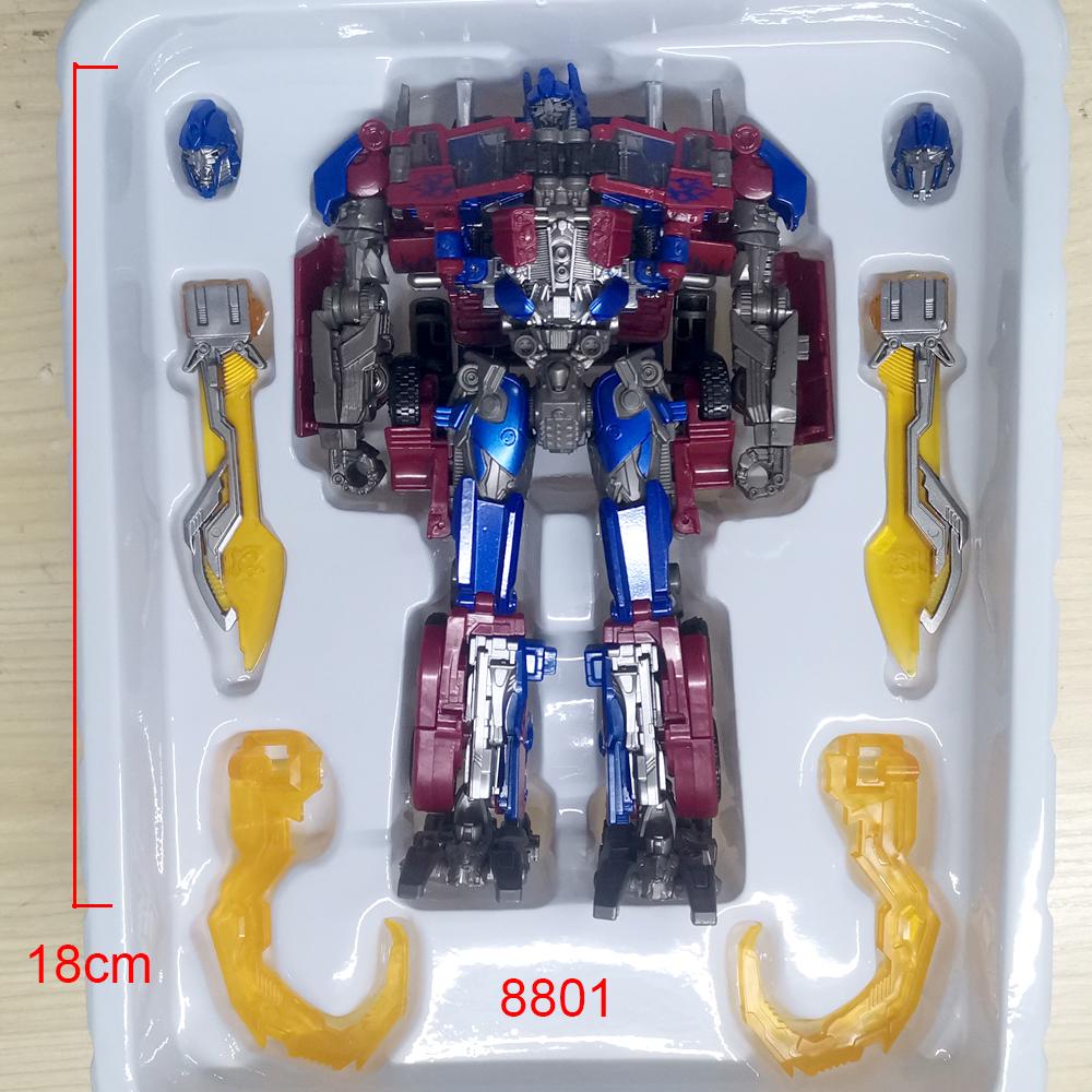 Transformation Toys Hot Rod Rodimus Prime Thunder Car Movie Action Figure Deformation Robot Anime Model IN STOCK SS93 TH01 8805 Poseable Articulated