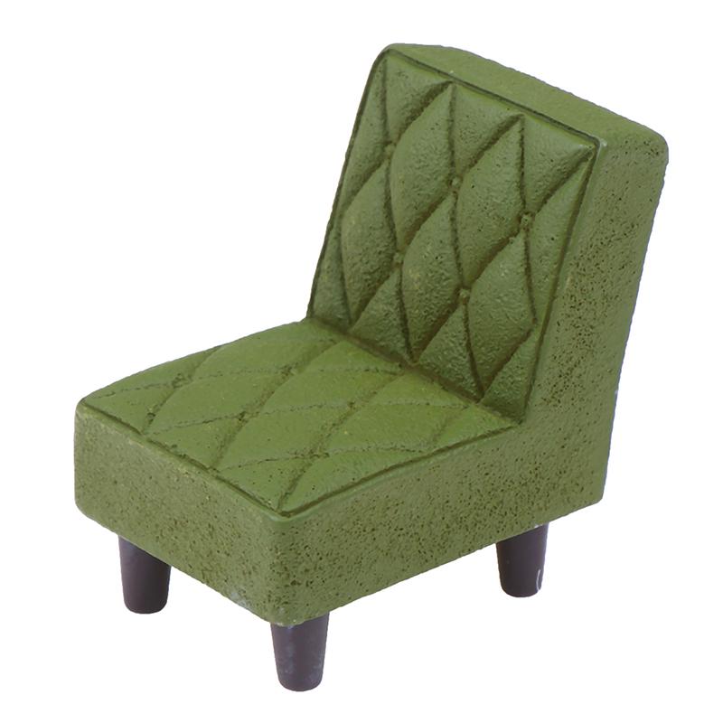 1/12 Dollhouse Miniature Accessories Mini Resin Stool Simulation Chair Furniture