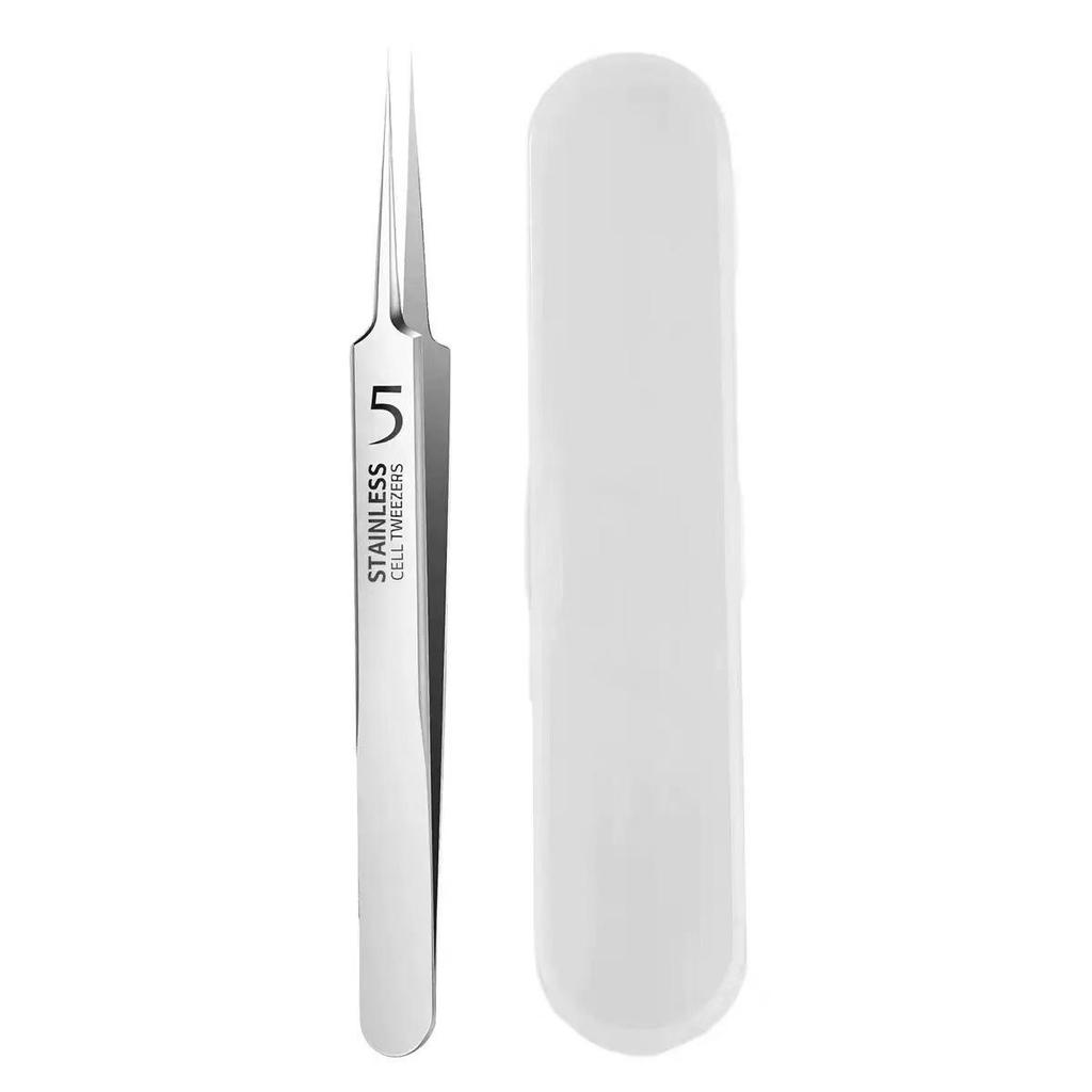 Stainless Steel Blackhead & Zit Extractor Tweezers