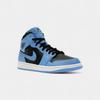 Jordan 1 Mid University Blue Black